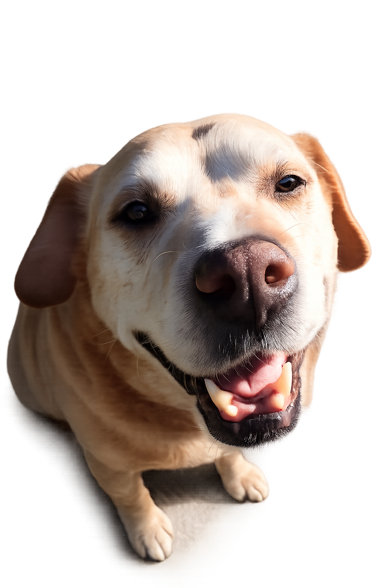 Happy dog