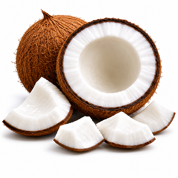 Coconut oil ingredient for natural dog paw conditioning
