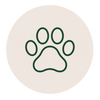 Let paw oil flow – paw print icon